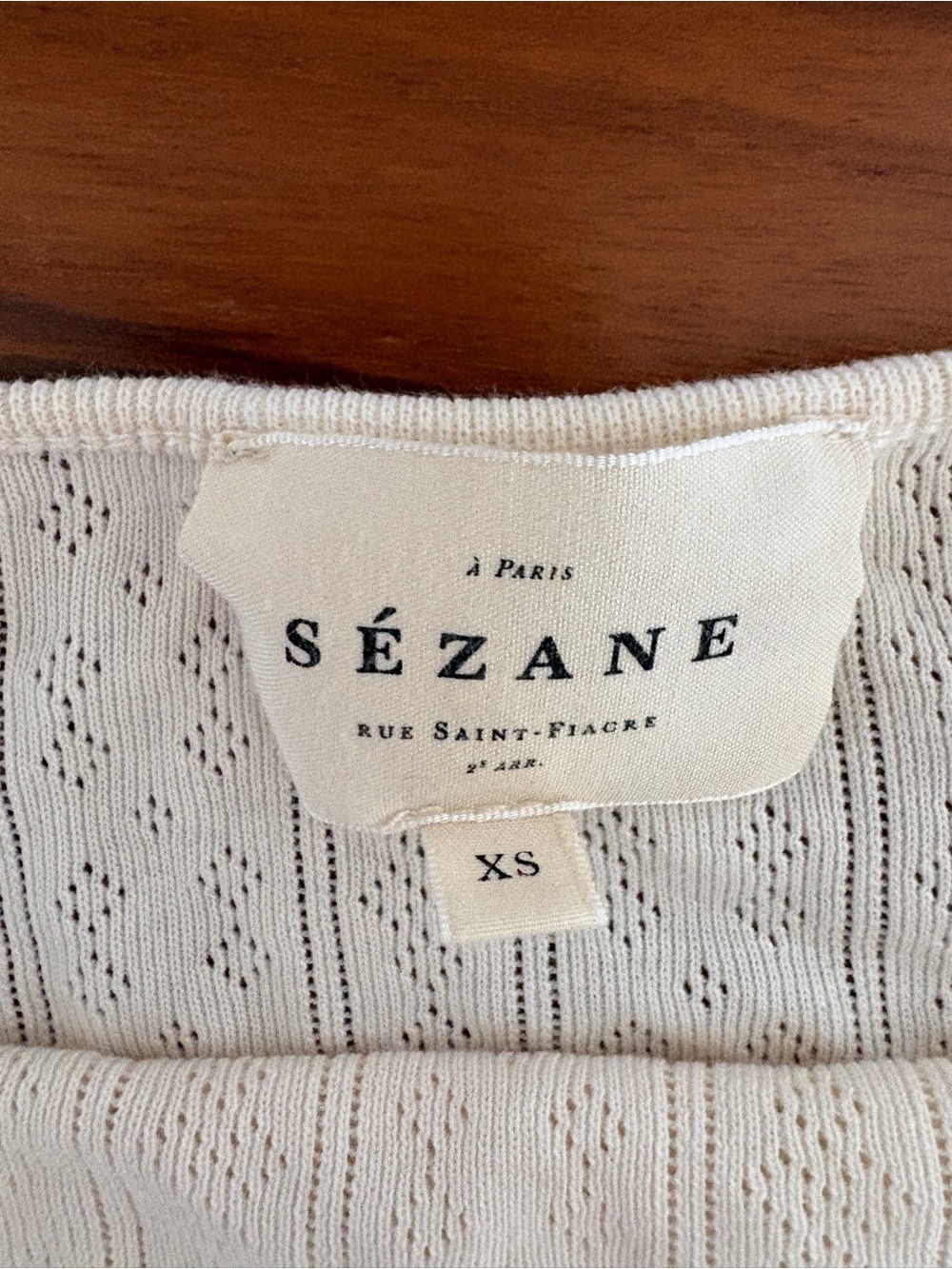 Sezane tank top XS - Picture 2 of 4